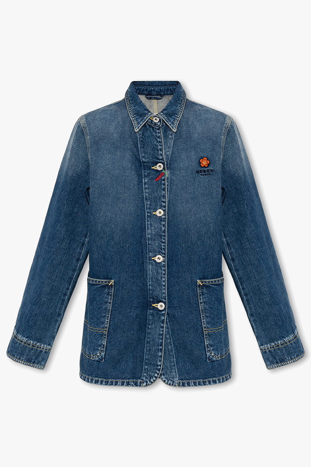 Kenzo denim store jacket womens